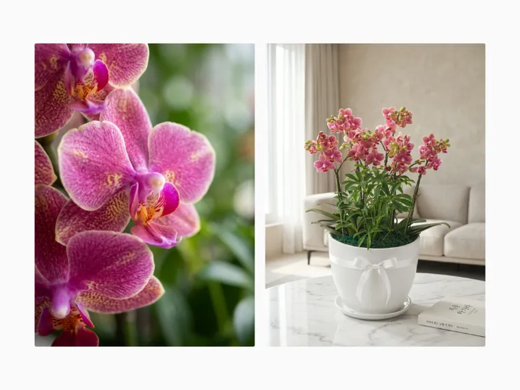 Lan hồ điệp Golden Butterfly — Hình chi tiết