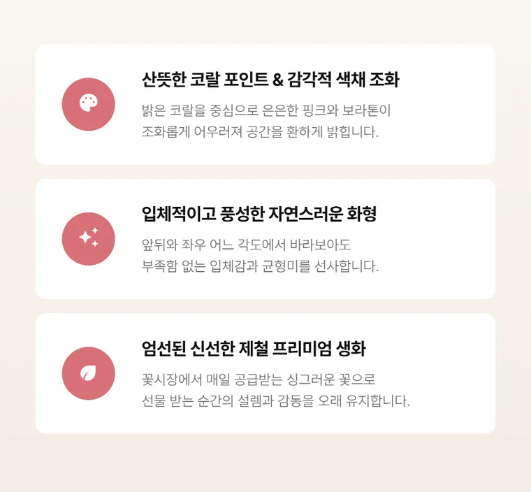 코랄피크닉 — 상품 상세