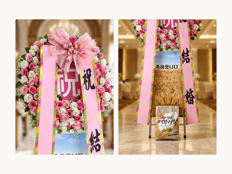 쌀화환10kg(창원) — 상품 상세