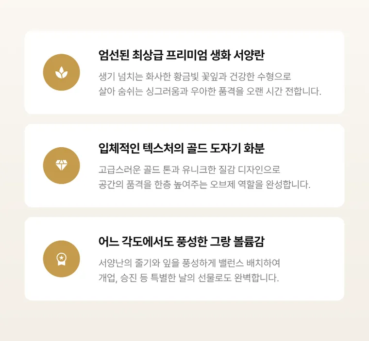 골든 오키드 그랑 — 상품 상세