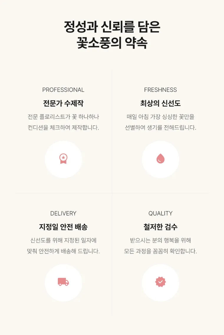 행복한 꽃소풍 — 상품 상세