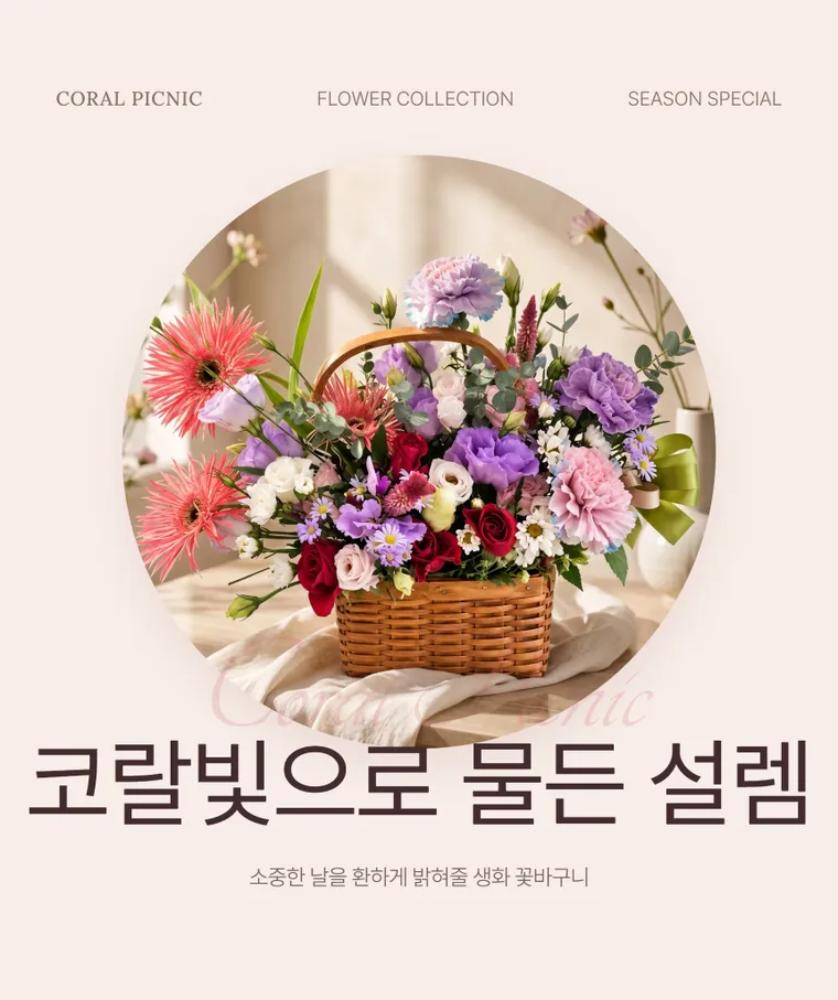 코랄피크닉 — 상품 상세