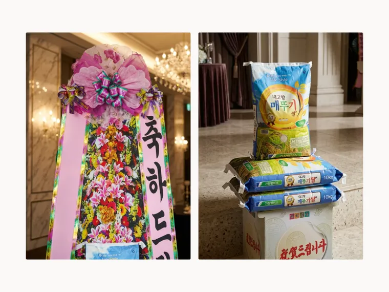 쌀화환 30kg — 상품 상세