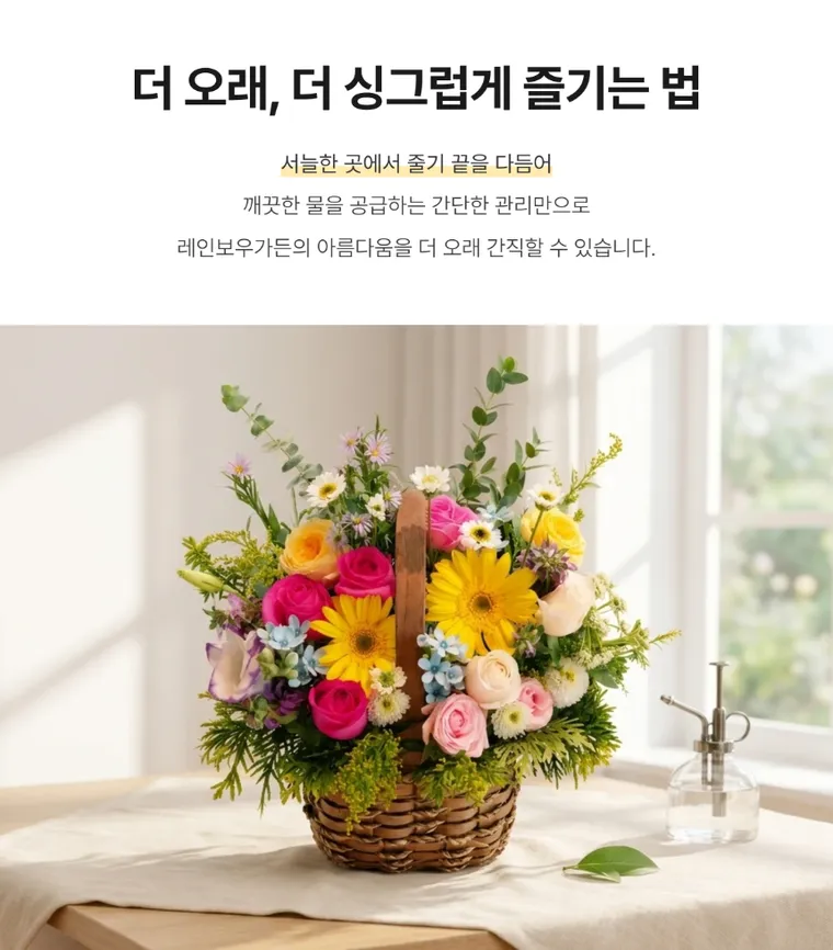 레인보우 가든 — 상품 상세