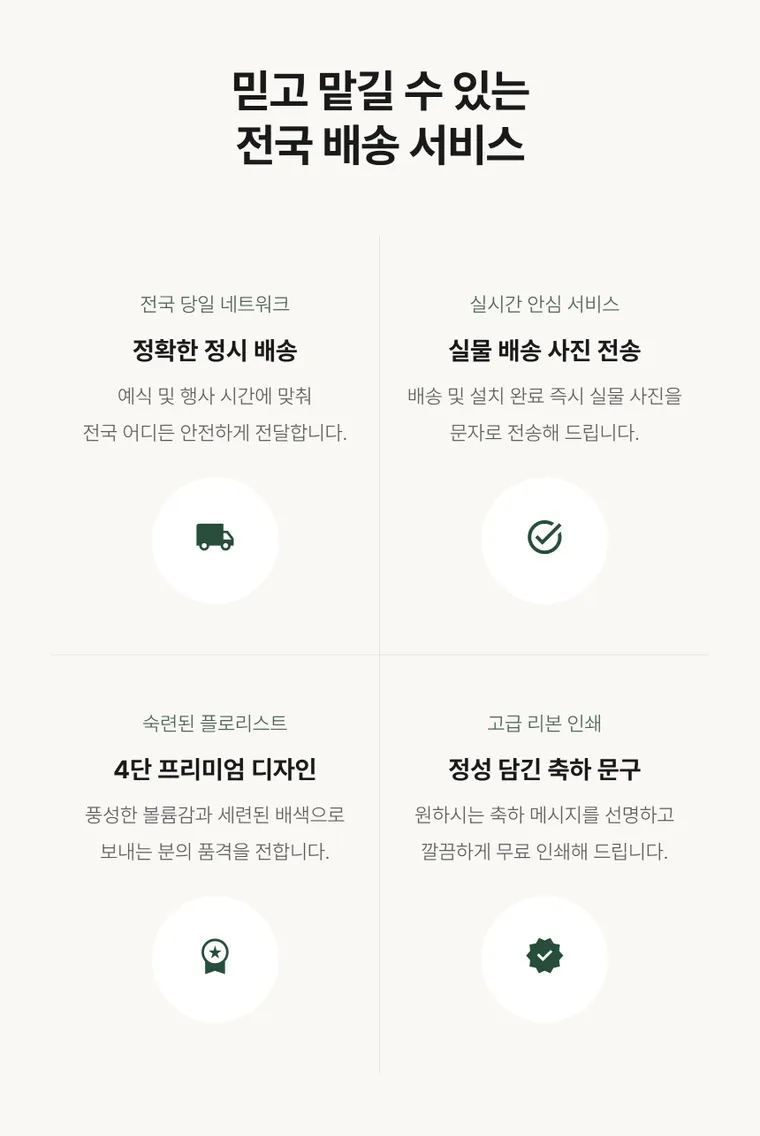 4단 명품축하화환 — 상품 상세