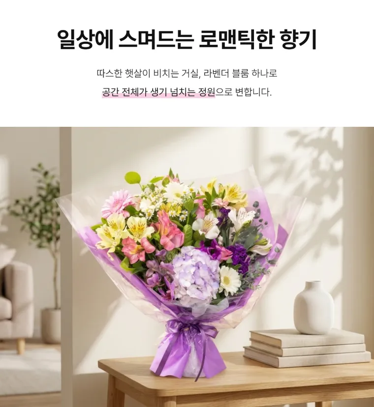 Lavender bloom — Hình chi tiết