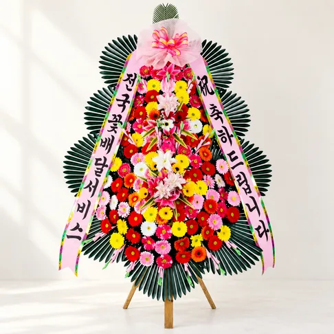 三层名品花圈