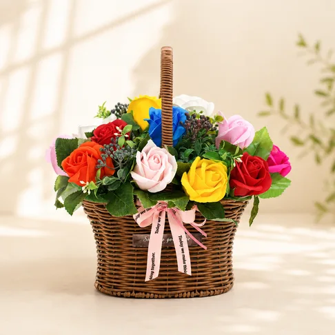 彩虹玫瑰（皂花）